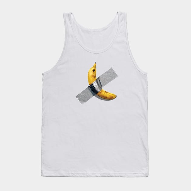 Duct Tape Banana w/Shadow [Rx-Tp] Tank Top by Roufxis